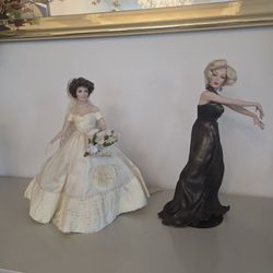 Jackie Kennedy And Marilyn Monroe Franklin Mint Dolls