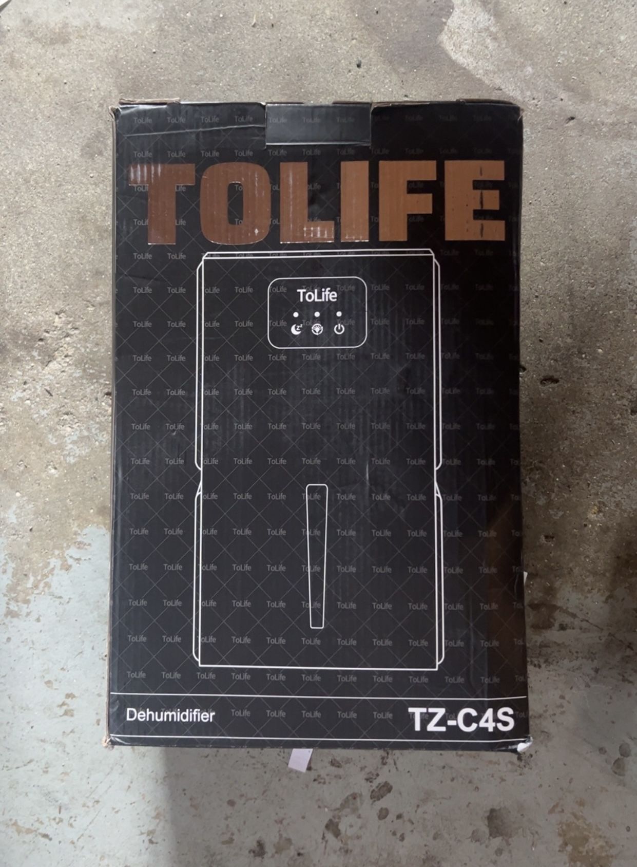 ToLife Dehumidifier With Autoahut Off , Sleepmode White Colorado Led Light