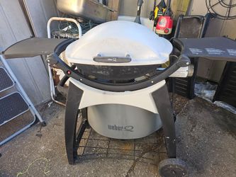 Weber portable gas barbecue the price is firm..