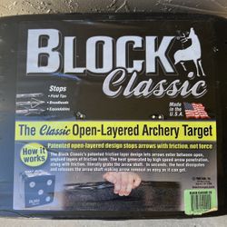 Field Logic Block Classic 18 Archery Target, Black