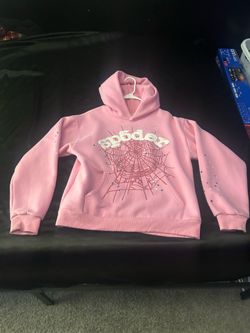 Pink spider hoodie 50$