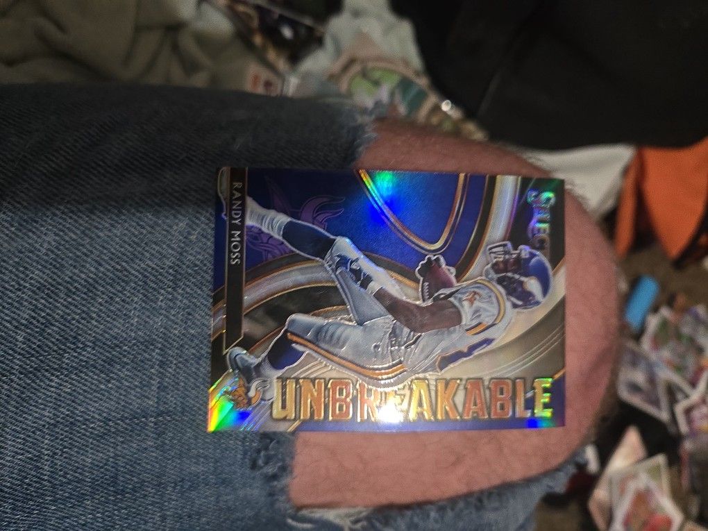 Randy Moss Unbreakable No.U9 Card