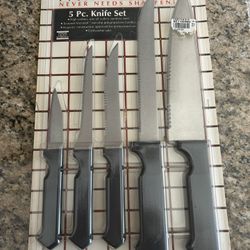 Farberware 5 piece Knife Set