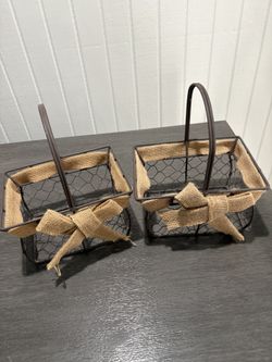 Rustic Baskets - Set of 2 