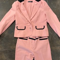 NY&Co Pink Professional Suit