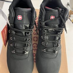 A Pair Of Swiss Gear Boots Style Spring ,  Brand New ,  Unworn,  Size 10.5