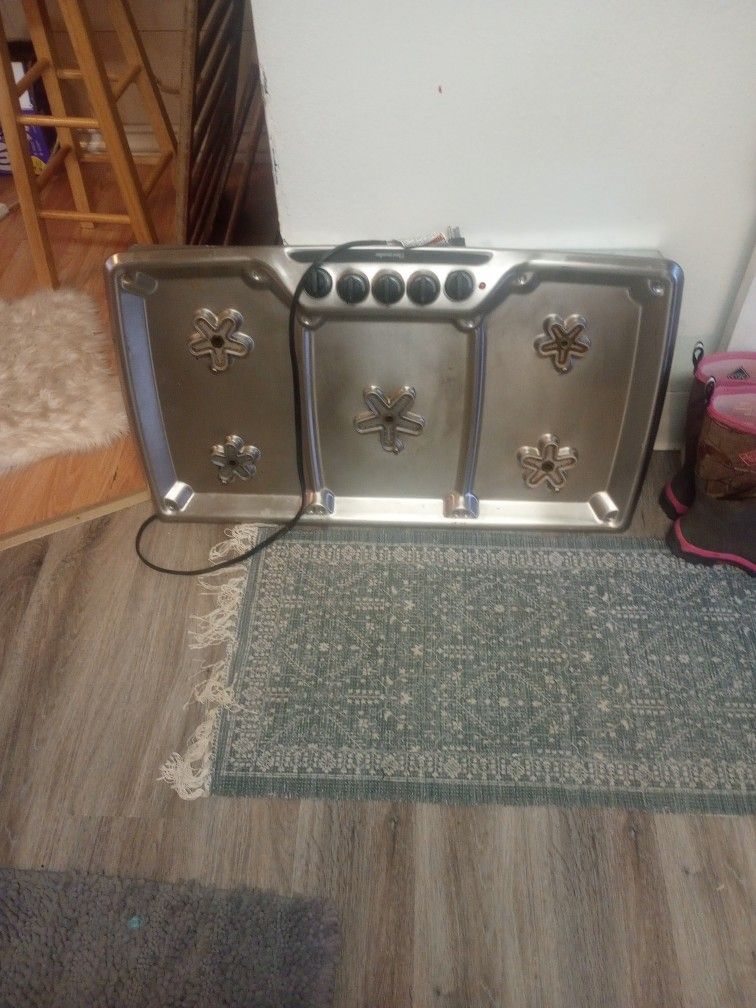 Thermador Stainless Stovetop