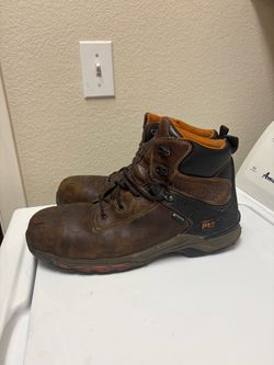 Safety toe work boots