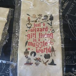 Harry Potter Wine Bottle Bag New 