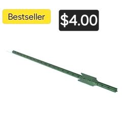 T posts 4.00 each