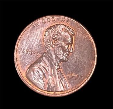 199? Lincoln Memorial Penny Missing number & 2 letters on  *Wide AM*