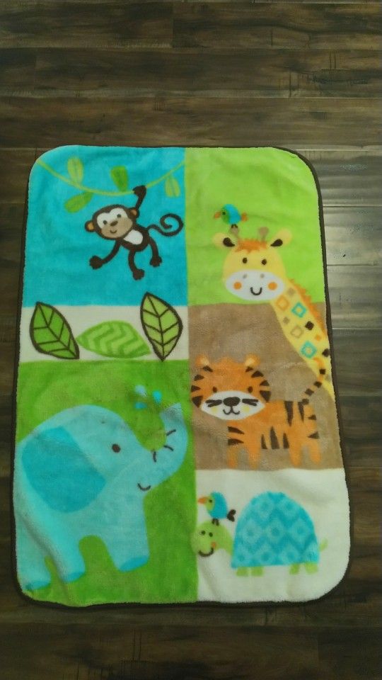 Baby Safari Themed Blanket/Mat