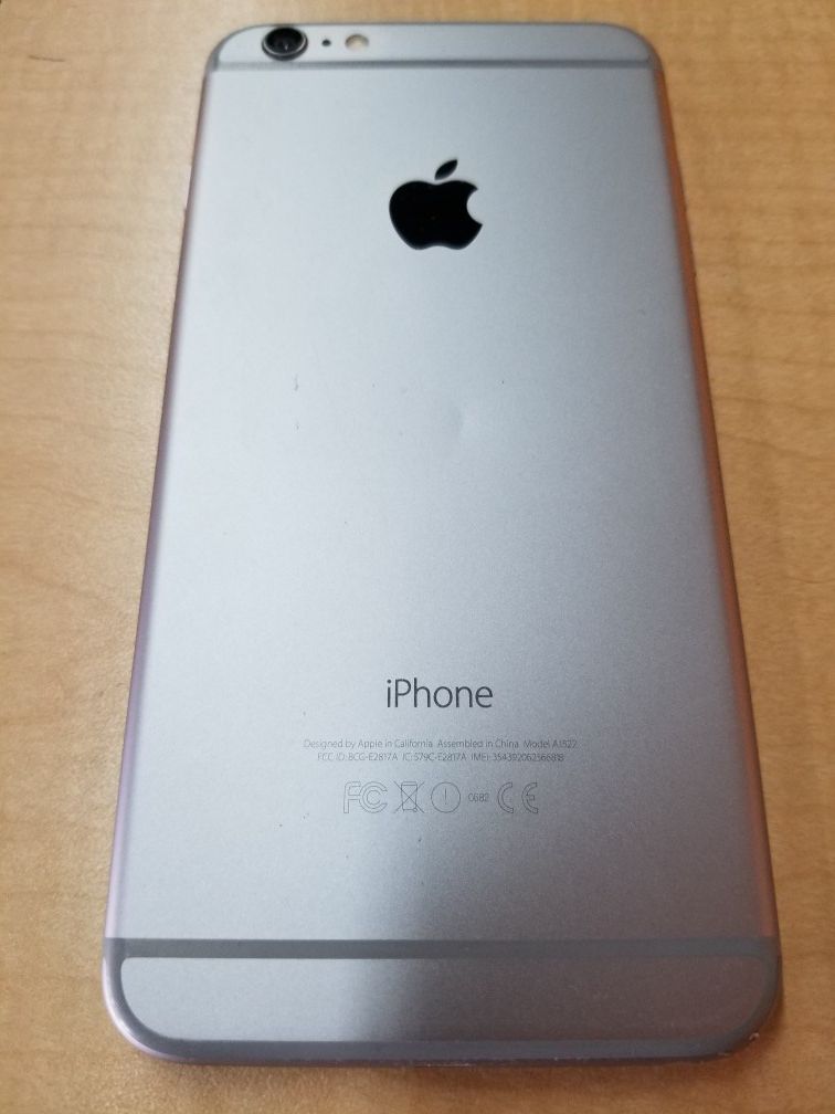 Unlocked iPhone 6 Plus 128g space gray excellent