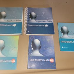 Dimensions Math 6 Grade Complete Set 