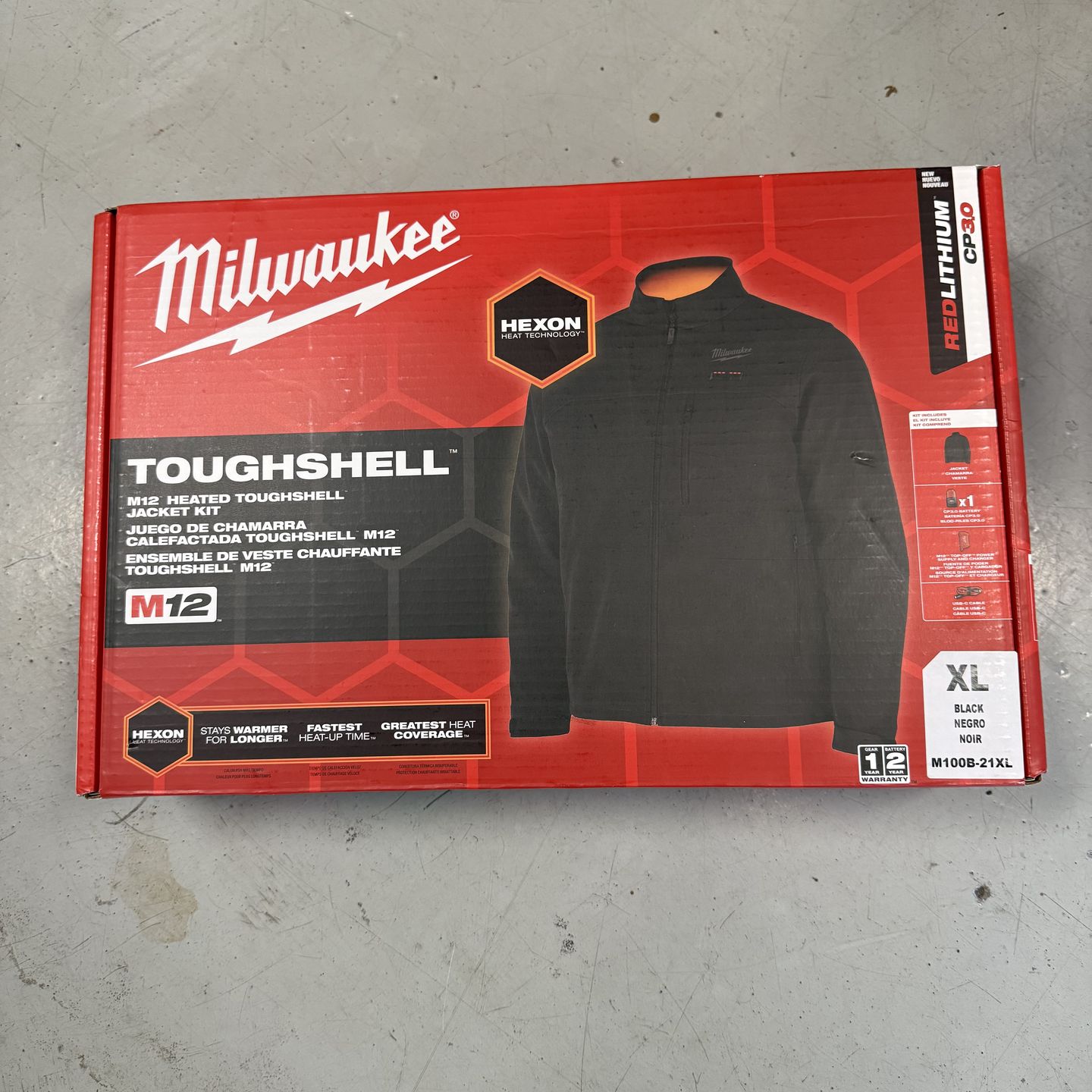 Milwaukee Tough Shell heated Sweater $125