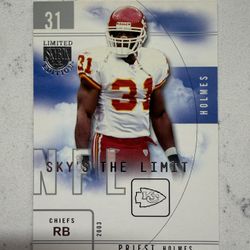 2003 SkyBox LE Sky's the Limit #11 Priest Holmes - NM-MT
