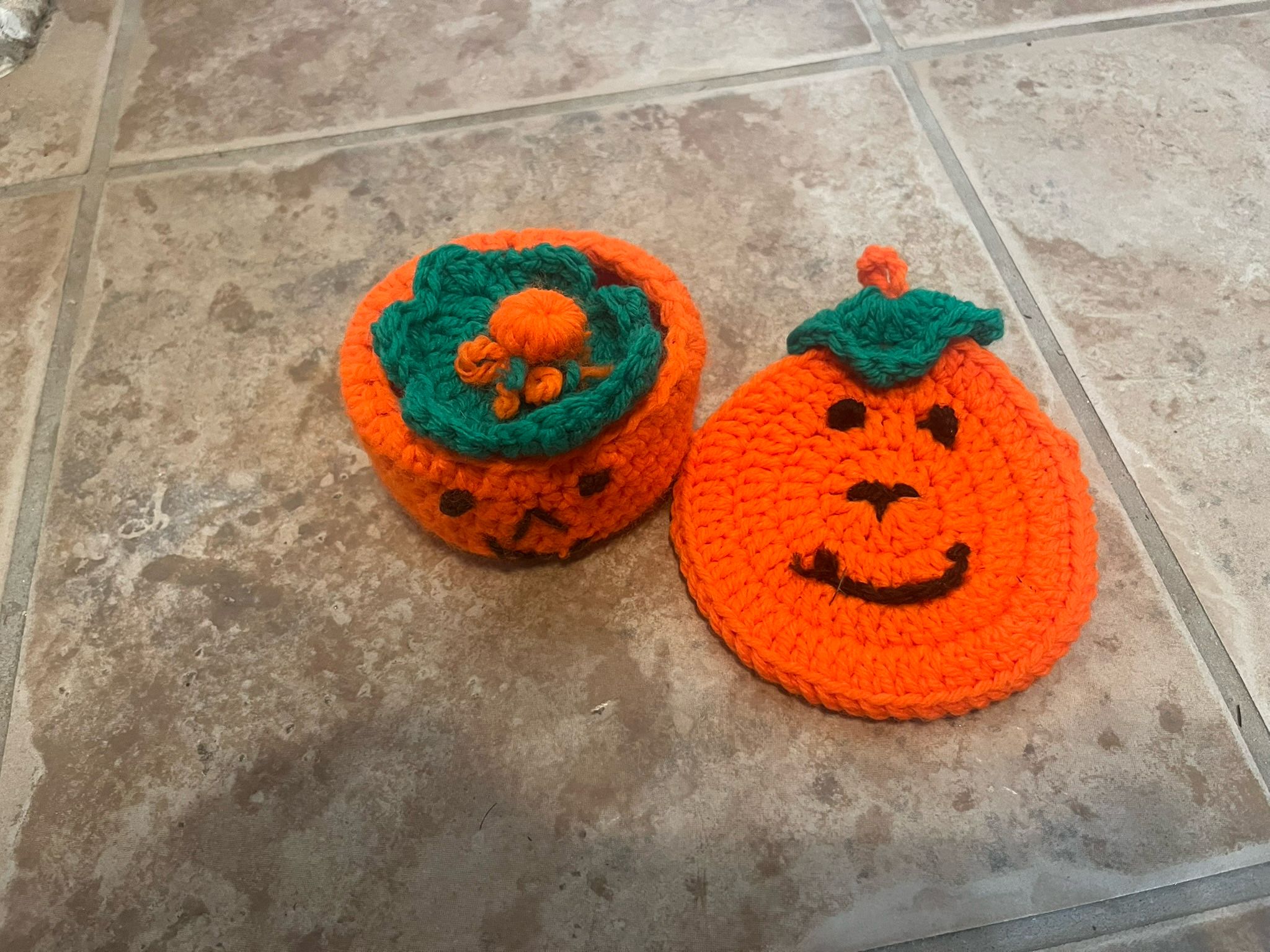 Crocheted Pumpkins