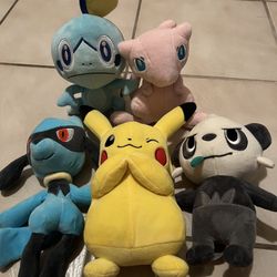 Pokemon Plush Toy Set
