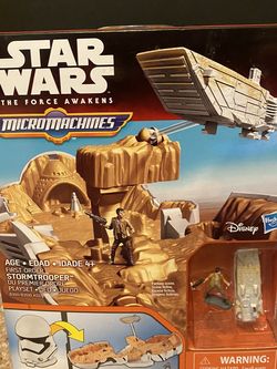 Star Wars the force awakens First Order Stormtrooper Playset