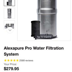 Alexapure Pro Water Filtration System 