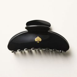 Kate Spade x Target Black Gold Hair Claw Clip 
