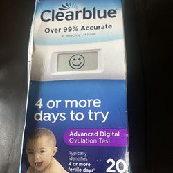 Clear Blue Pregnancy Test