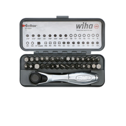 WIHA GoBox Bit Sets with Mini Ratchet