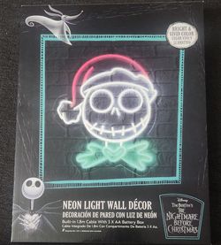 Nightmare Before Christmas Neon Light Wall Décor