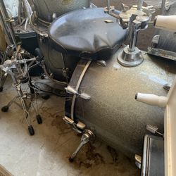 Ludwig Silver Sparkle kit Drum 