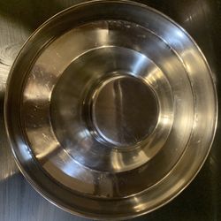 Puppy Feeding Bowl - For Litters - Stainless Steel 