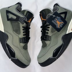 Nike Air Jordan 4 Undefeated Olive Green