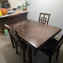 Table With Chairs