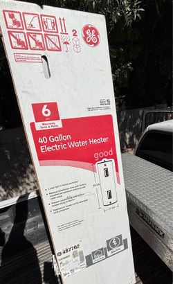 New GE Electric Water Heater 40Gallon
