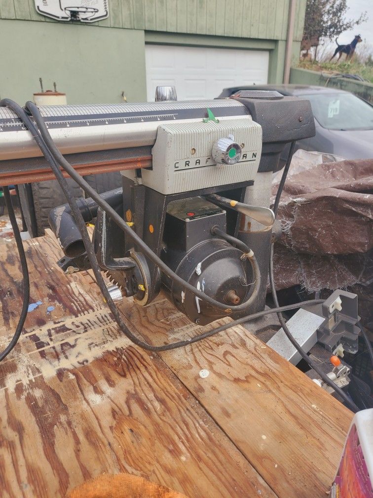 Craftsman Radial Arm Saw