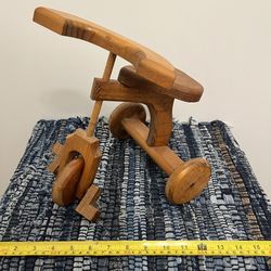 Vintage Wooden Tricycle 