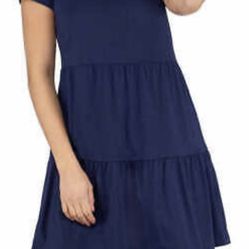 NICOLE MILLER TIERED SOFT FABRIC DRESS NEW (XXL)