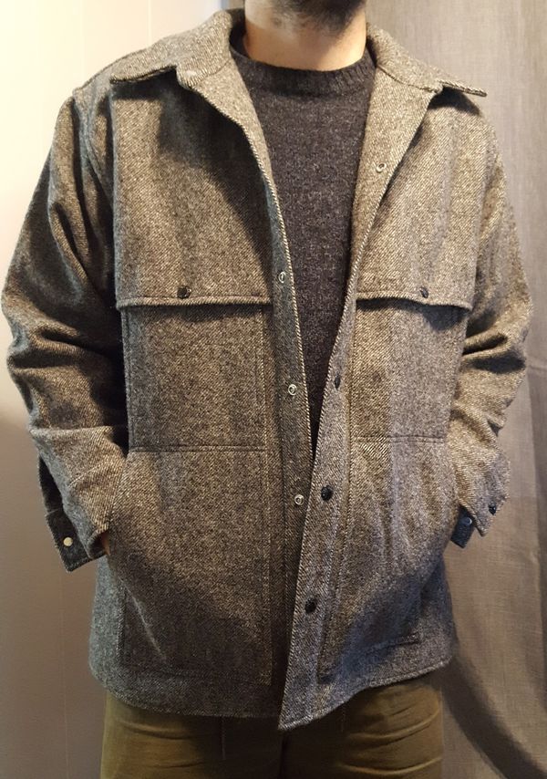 unlined wool cape coat