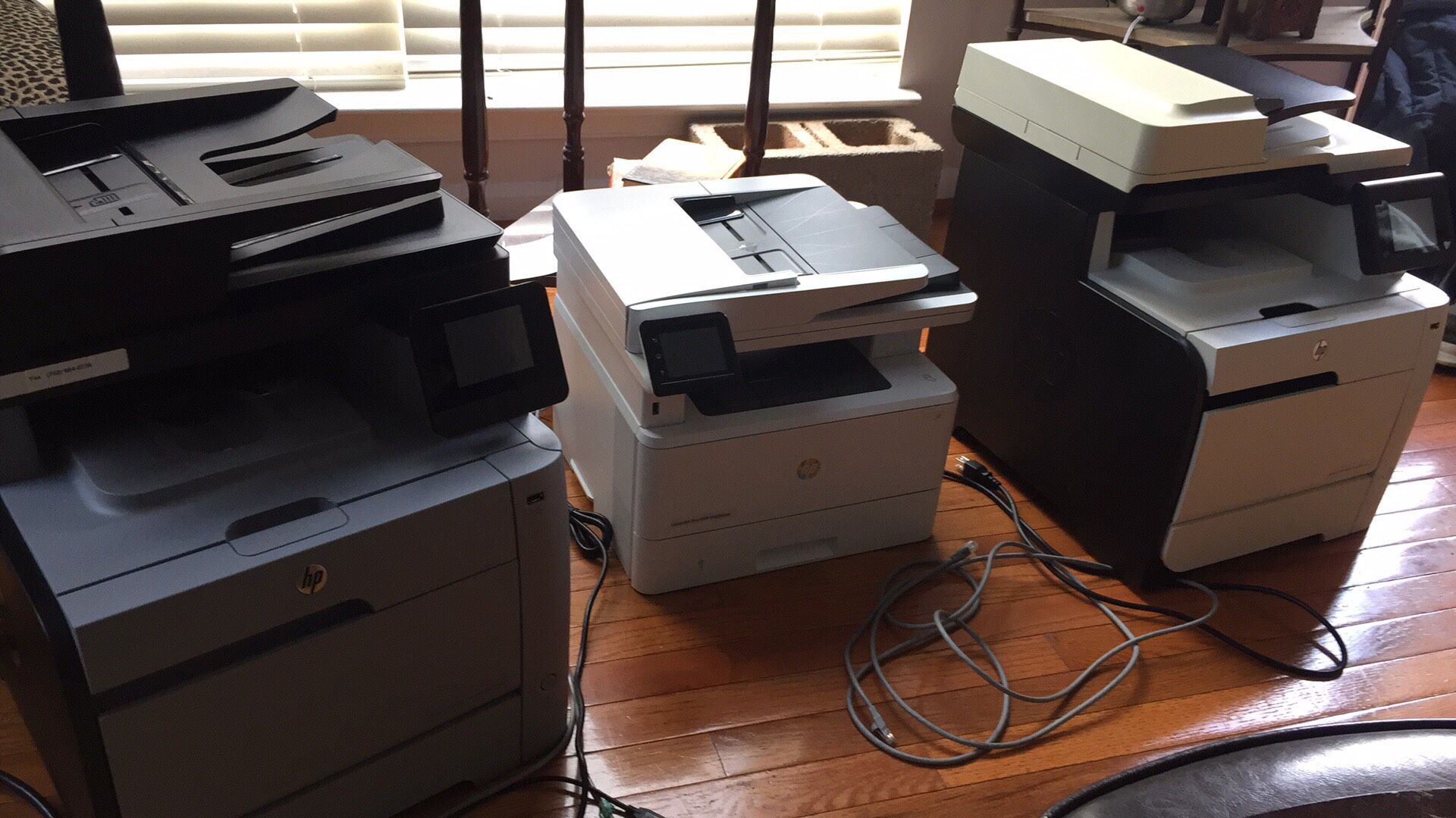All in one - HP laser jet printer and fax machine