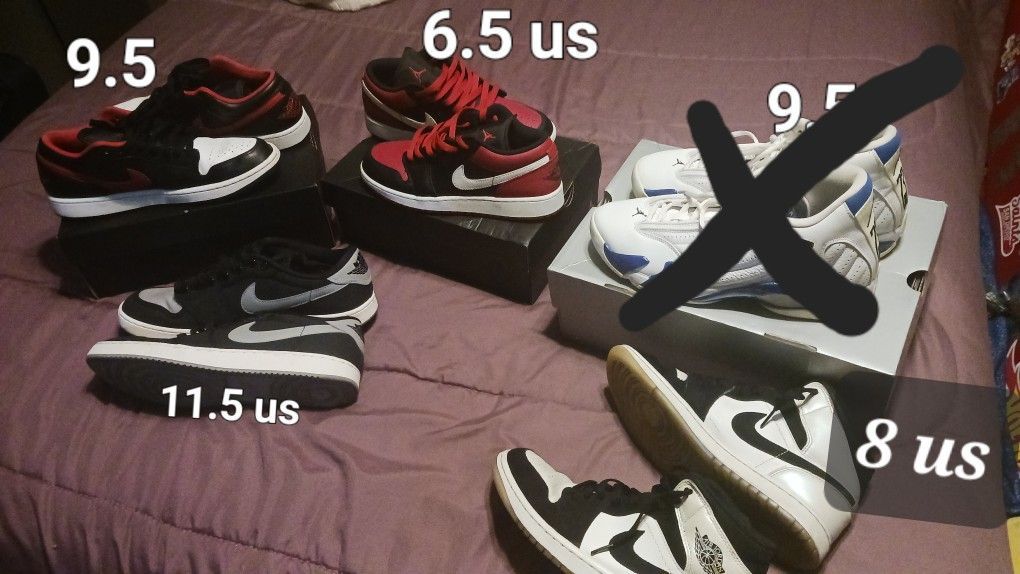 Lote De Tenis Jordan Buen Precio