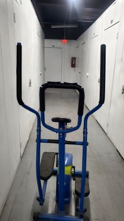 Blue Elliptical Cross Trainer Machine