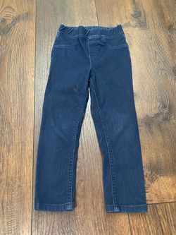 Girls elastic jeggings jeans size 5t by Garanimals #23