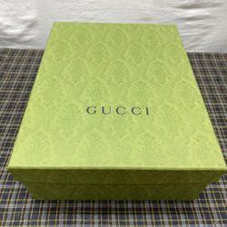 Gucci Empty Green Shoes Box 14.5” x 11.5 ” x 5.5 ”