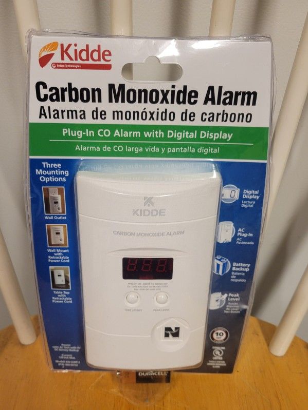 Kidde KN-COEG-3 Explosive Gas & Carbon Monoxide Alarm Detector w/ Battery 