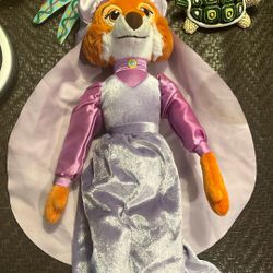 Disney Store Maid Marian 18" Plush Doll Fox Robin Hood Movie Stuffed Animal