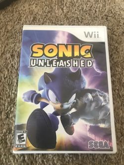 Sonic Unleashed Wii Game