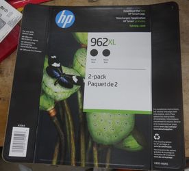 New HP 962XL Black Ink Cartridge september 2027 exp date sealed .f(contact info removed)7.