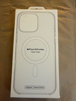 iPhone 16 pro max clear case from Apple