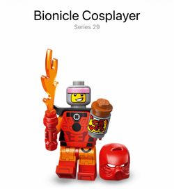 LEGO Series 29 Collectible Minifigures 71052 - Bionicle Cosplayer IN HAND SEALED