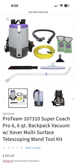 ProTeam Backpack Vacuum (1073120)