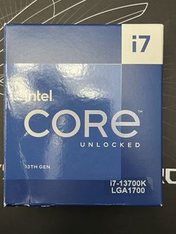 Intel Core I7-13700K CPU And Contact Frame